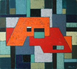 Композиція I, полотно олія, 90x100, 2011 р.