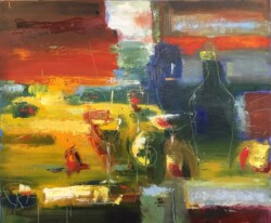 Вечірній натюрморт, полотно олія, 60х70, 2024 р.