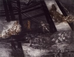 Карусель, кольоровий офорт, 50Х65, 1989 р. (бронзова медаль)