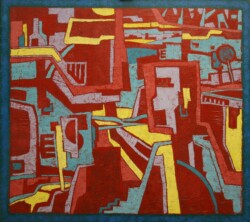 Лабіринт, полотно олія, 90-100, 2005 р.